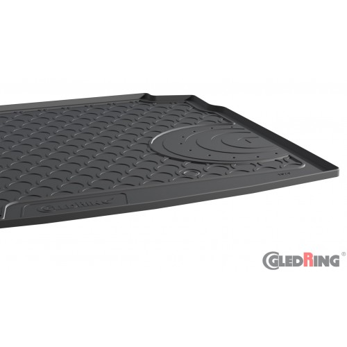 Original Gledring Premium Gummi Kofferraummatte - VOLKSWAGEN Golf V/VI HB (mit Res.Rad) 2003-2012